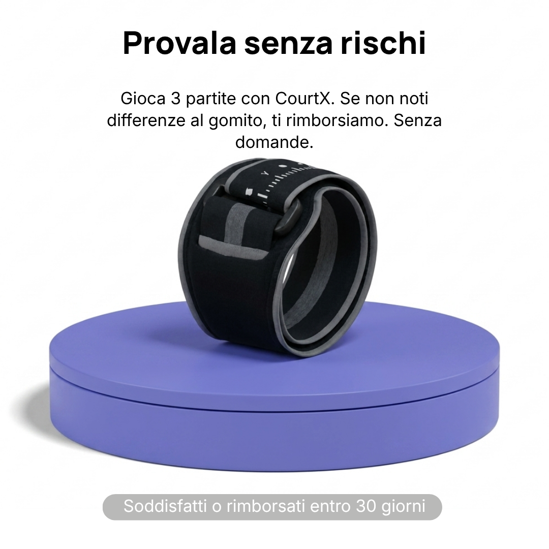 Gomitiera per Padel CourtX
