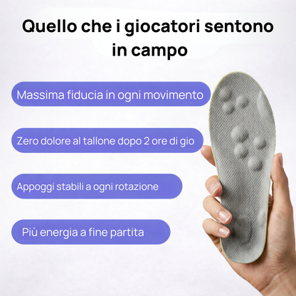 Gioca più a lungo, senza dolore.