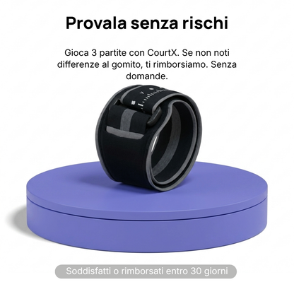 Gomitiera per Padel CourtX