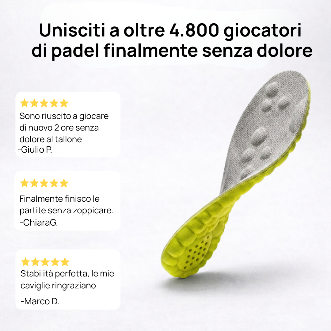 Gioca più a lungo, senza dolore.