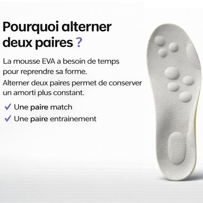 Une paire en plus pour alterner