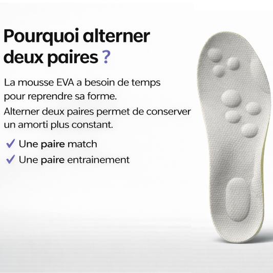 Une paire en plus pour alterner