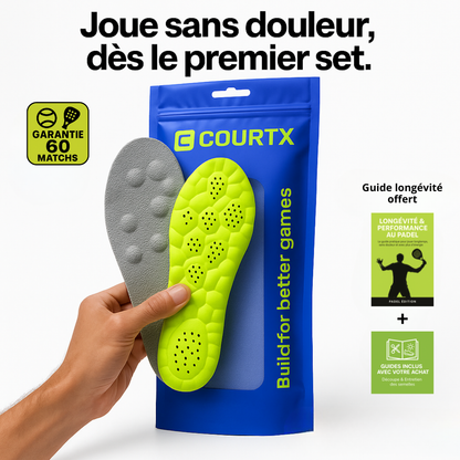 Jouez plus longtemps, sans douleur.