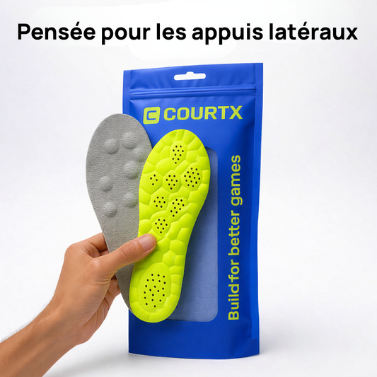 CourtX-Stabilité et Amorti Pour le Tennis